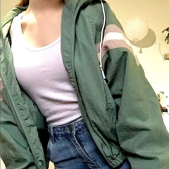 Green Bomber Style Jacket - Picture 1 of 4
